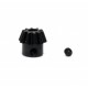 Шестерня для мотора (Hai Motor) MIM D shape с винтом Black